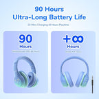 EarFun K4 Kids Bluetooth Headphones, Wireless Headphones - Image 6