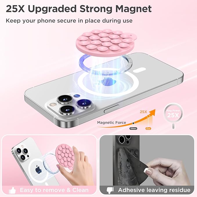 Magnetic Suction Cup Phone Mount - Image 5