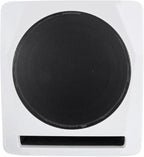 Rockville APM10W Active Studio Subwoofer in White, MDF Wood, RCA/XLR/Optical - Image 2