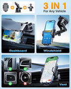 VANMASS Universal Car Phone Mount Phone Holder - Image 3