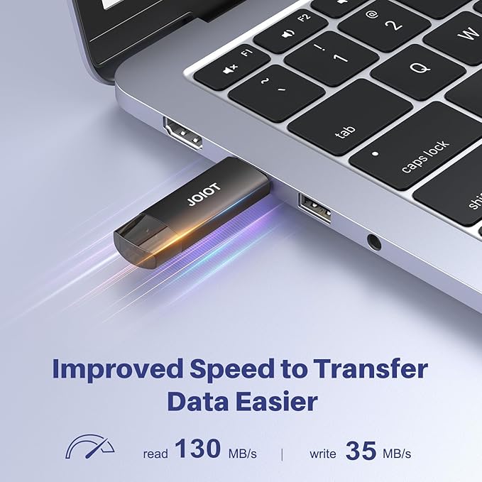 JOIOT 256GB USB C Flash Drive Dual USB 3.0 Type C + USB A Portable 2-in-1 Thumb - Image 2