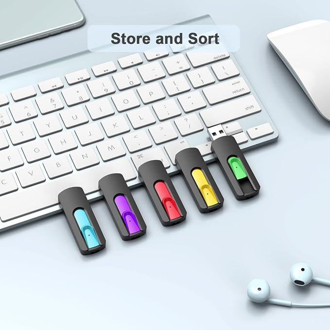 Aiibe 64GB USB 3.0 Flash Drives 5 Pack 64GB Thumb Drive USB Drives High Speed - Image 7