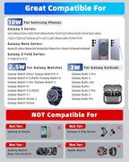 Wireless Charger for Samsung, 3 in 1 Wireless Charging Station for S25 S24 - Image 5