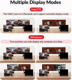AV Access Docking Station KVM Switch 2 Monitors 2 Laptops, 4K HDMI KVM Switch - Image 7
