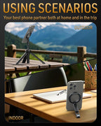 Magnetic Tripod Phone Mount, Travel Phone Grip - Image 5