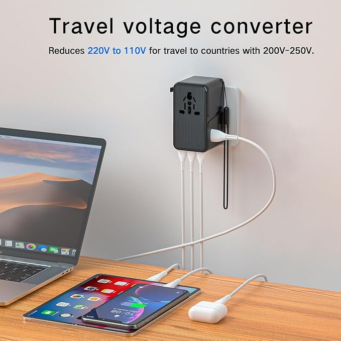 Travelconverter Adapter Voltage Converter That Steps Down 230 Volts to 120 Volts - Image 5