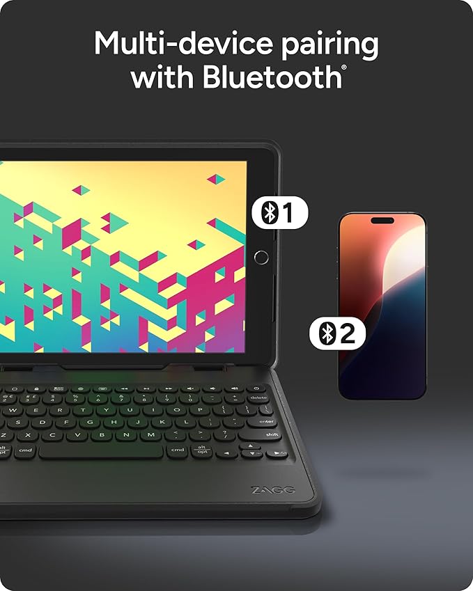 ZAGG Rugged Book Detachable Case and Magnetic-Hinged Keyboard - Image 8