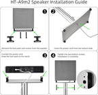 Luxury Floor Stand for Sony HT-A9M2 HT-A9 SA-RRS5 - Image 8