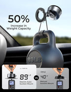 LISEN Electric Retractable Car Phone Mount, Content Creator MagSafe Suction Cup - Image 5