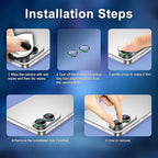 for Samsung Galaxy S25 Edge Camera Lens Protector, Individual Metal Ring - Image 8