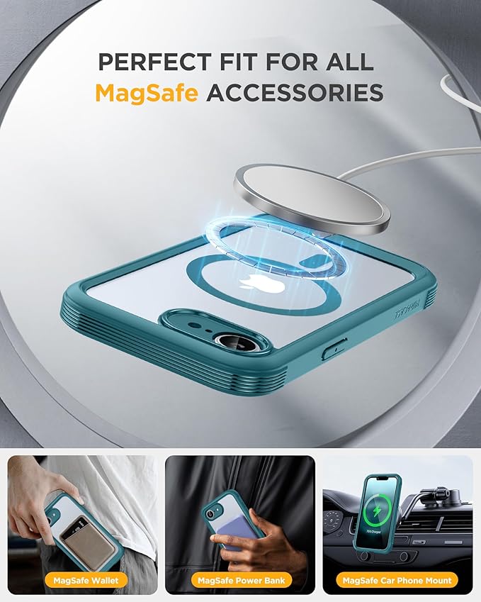 Miracase Magnetic for iPhone 16e Case Full-Body Phone - Image 6