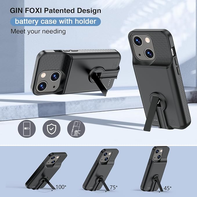 Battery Case for iPhone 15/15 Pro, Charging Case - Image 4