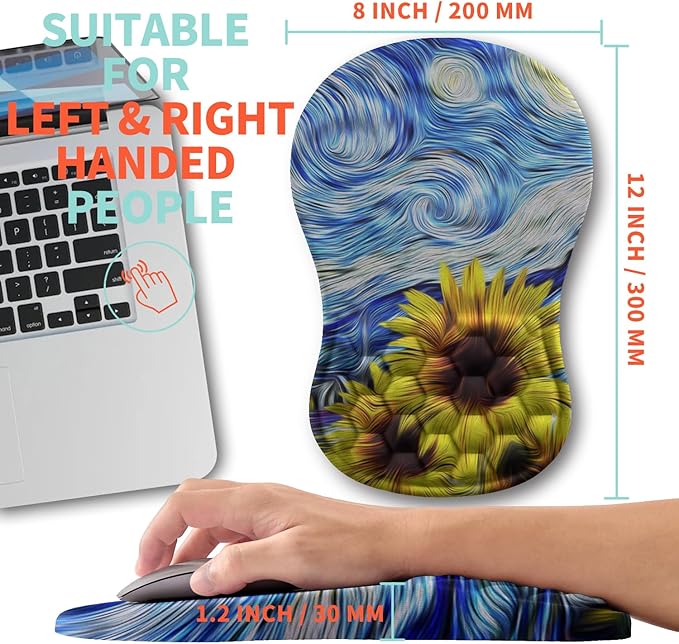 Ergonomic Mouse Pad Wrist Support - Image 5