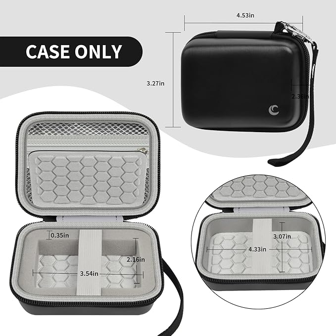 Carrying & Protective Case for Digital Camera, AbergBest 21 Mega Pixels 2.7" - Image 5