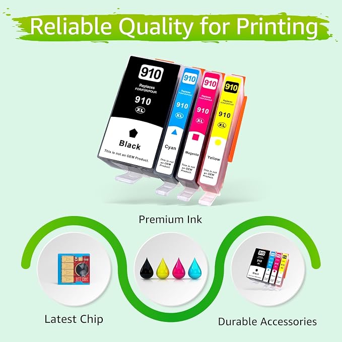 greencycle 910XL Ink Cartridges Replacement - Image 5