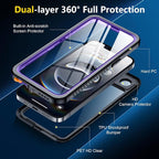 SPIDERCASE for iPhone 16e Case Waterproof, Built-in Screen & Camera Lens - Image 6