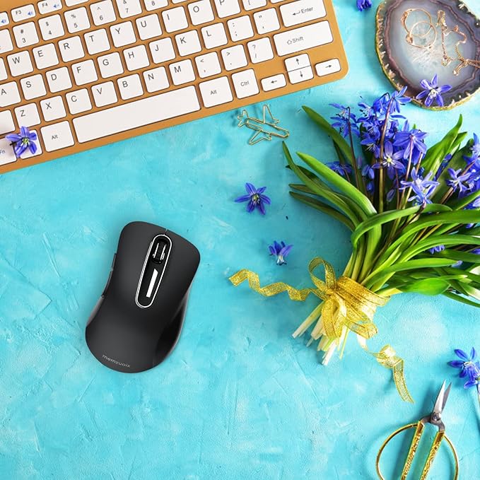 memzuoix 2.4G Wireless Mouse, 1400 DPI Computer Mouse - Image 6