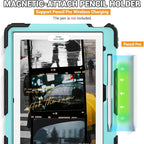 SEYMAC for iPad Air 13 Inch Case M3 2025/ M2 2024, Heavy Duty Shockproof - Image 8