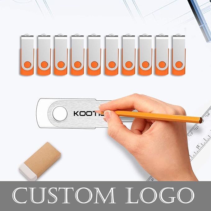 KOOTION 16GB USB 3.0 Flash Drive 16 gb Flash Drives 10pcs Thumb Drive Keychain - Image 8
