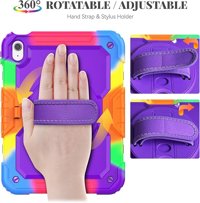 BLOSOMEET Case for iPad A16 11th/10th Generation 11''/10.9'' 2025/2022 - Image 4