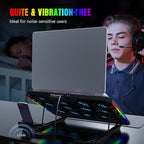 Laptop Cooling Pad with 12 Quiet Fans, Slim Portable - Image 7