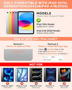Folio Keyboard Case for iPad 10th Gen 10.9 inch and iPad 11th, Magnetic - Image 2