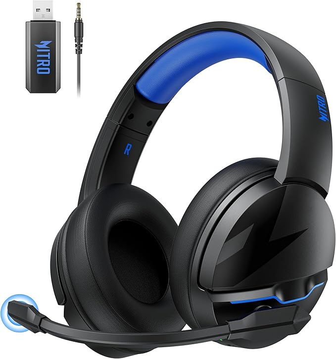 Acer 2.4GHz Flex Wireless Gaming Headset | Non-Stop 100H Battery | Dynamic 50mm by Acer