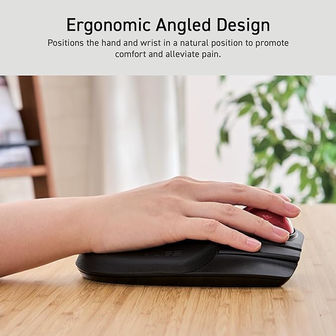 ELECOM HUGE Trackball, 2.4GHz Wireless USB, Index Finger Control, Customizable - Image 2