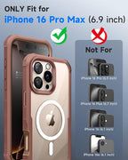 seacosmo for iPhone 16 Pro Max Case, Full Body Bumper - Image 5