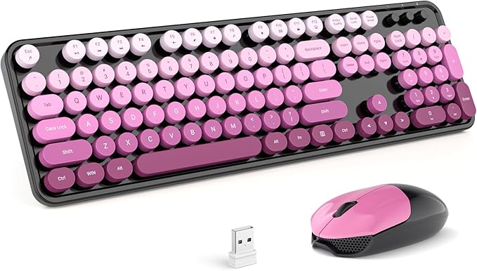 KNOWSQT Wireless Keyboard and Mouse Combo by KNOWSQTKeyboardMouse