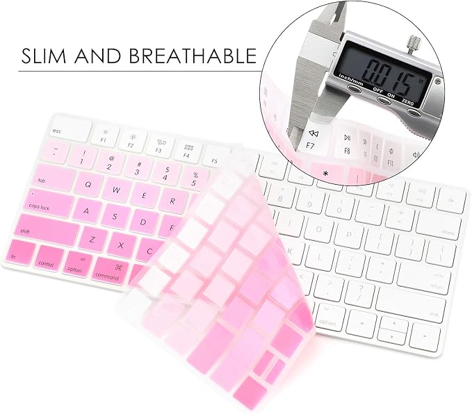 Allinside Ombre Pink Cover for Apple Magic Keyboard - Image 4