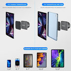 OHLPRO Magnetic Tablet Car Mount Holder, 360°Rotatable Drill Base iPad Wall - Image 5
