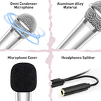 2PCS Mini Microphone for iPhone iPad Small ASMR Tiny Microphone for Voice Video - Image 2
