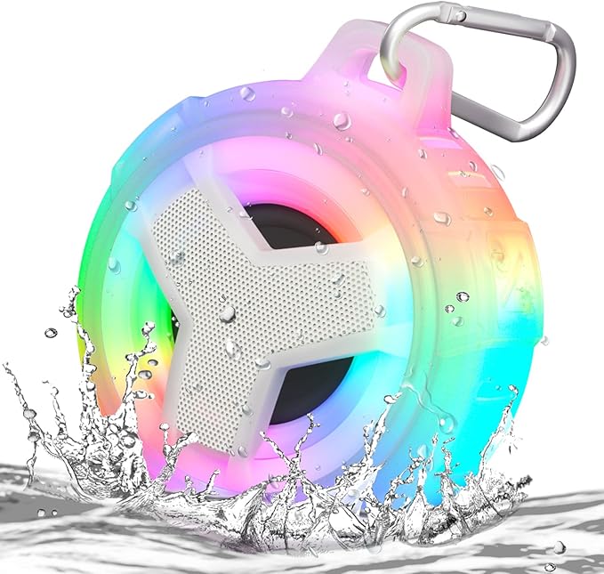 EBODA Bluetooth Shower Speaker, Portable Bluetooth Speakers, IP67 Waterproof by EBODA