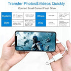 Lightning to USB Camera Adapter Apple MFi Certified Lightning Female USB 3.0 - Image 5