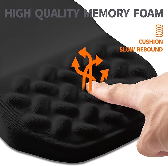 Ergonomic Slope Mouse Pad Wrist Support, Wrist Rest Mousepad - Image 3