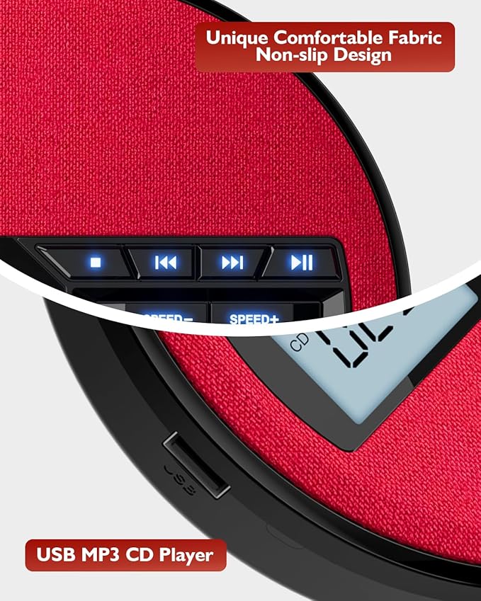 CD Player Portable with Speakers - Image 7
