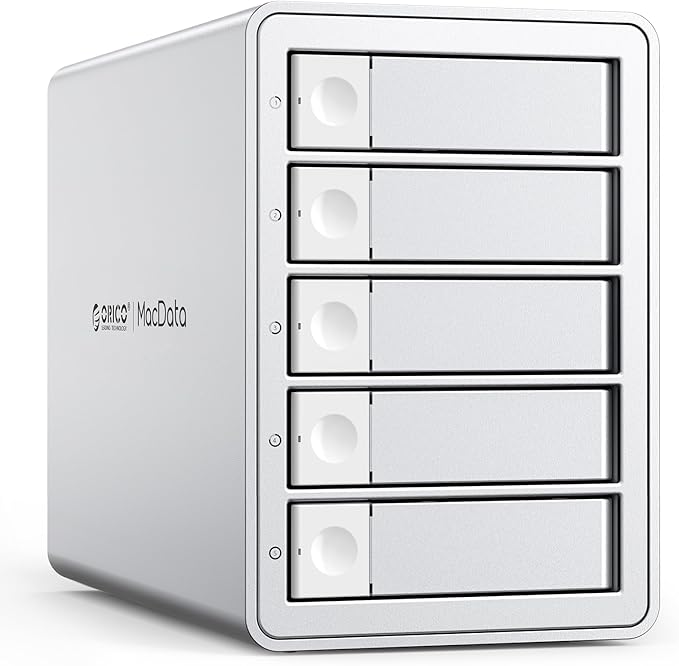 ORICO 5Bay RAID External Hard Drive Enclosure by PioneerDataSolutionPowerYourFuture