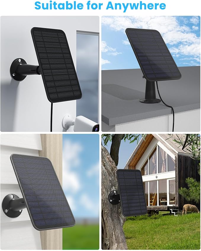 5W Solar Panel Compatible with Blink Outdoor 4/Blink Outdoor XT3 & Blink XT2/XT - Image 8