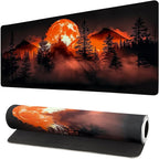Extended Gaming Mouse Pad, Large Desk Mat XL Anime Mouse Pad Waterproof by Brecoy