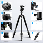 SIRUI Traveler 7C Camera Tripod 65.55 inches Carbon Fiber Arca Tripod - Image 2