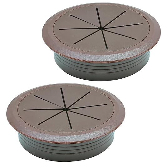 Desk Grommet 3-1/8", Desk Hole Cover by BOPOREAE