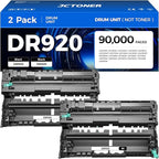 DR920 Drum Unit 2-Pack Compatible by JCTONER