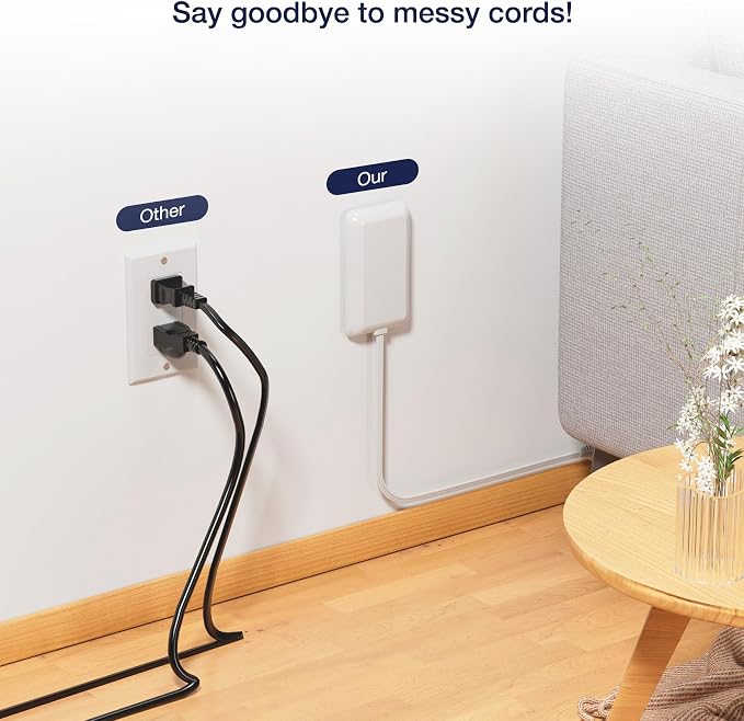 Flat Plug Power Strip 3FT - Image 2