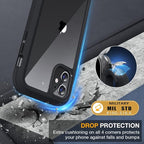 Miracase Glass Series for iPhone 11 Case 6.1 inch, Upgraded Full-Body Rugged - Image 3