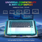 LIANGSTAR Gaming Laptop Cooling Pad, RGB Laptop Cooler - Image 6