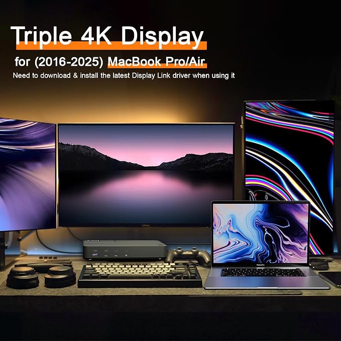 DisplayLink Docking Station 3 Monitors - Image 3