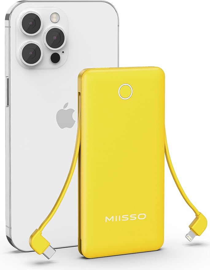 miisso 10000mAh Slim Portable Charger by MIISSO