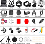 Accessories Kit for DJI Osmo Action 5 Pro/4/3 Black, SGIP Waterproof Protective - Image 2