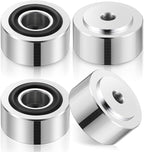 Facmogu 4PCS Silver Aluminum Alloy Speaker Isolation Feet, Turntable Isolation by Facmogu